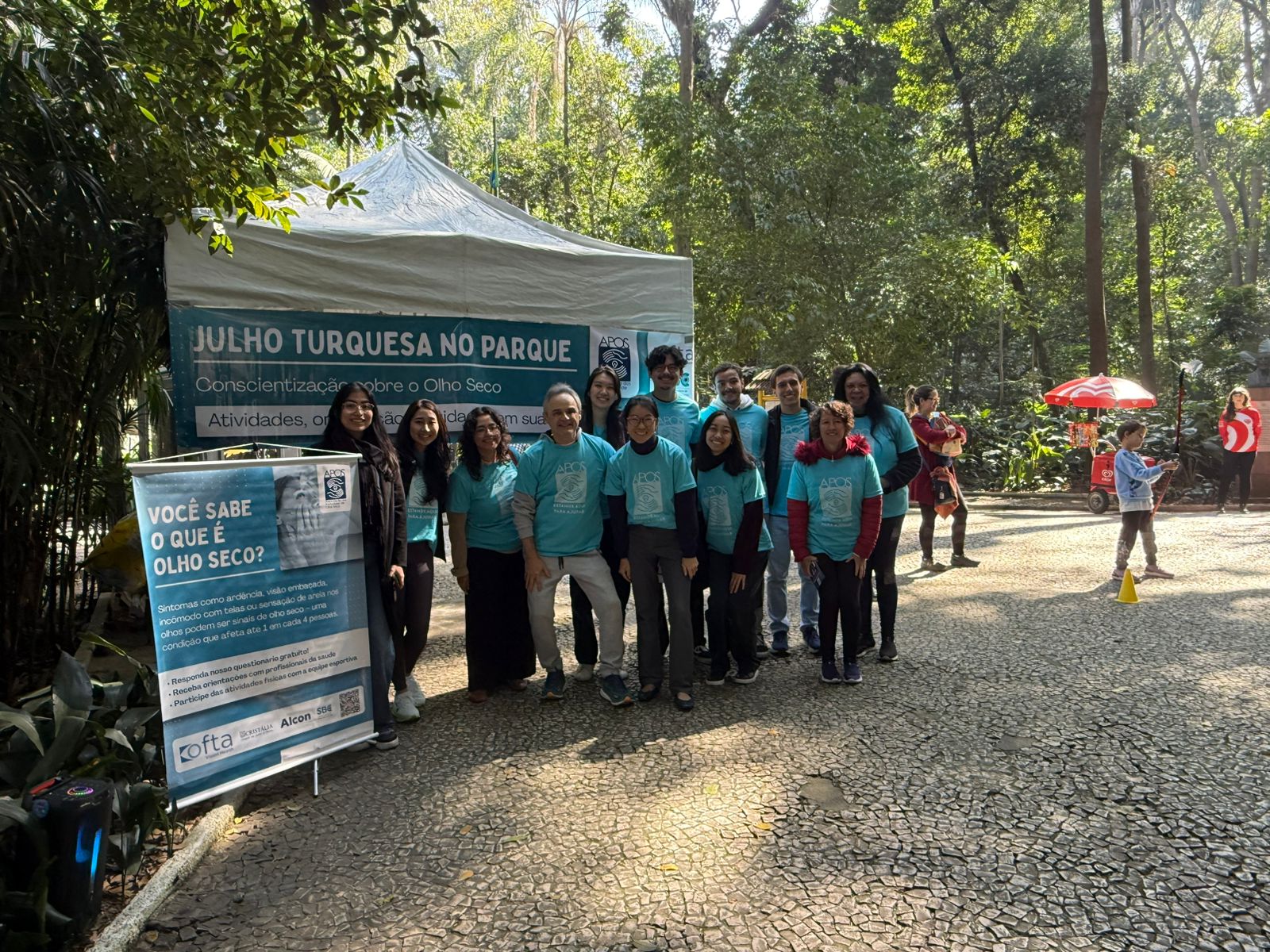 Julho Turquesa no Parque